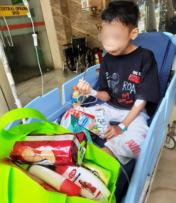 This child, with the initials MYN (9 years old), has been sick since May 2021.